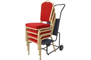 Banquet Chair Dolly, Stacking Chair Dollies for Party Event Rental, Easy Transport and Storage Solution