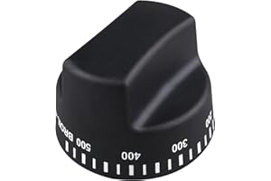 PB010129 Thermostat Knob Black Replacement Part Compatible with Some Viking Ranges Replaces for 811005 AP5315410