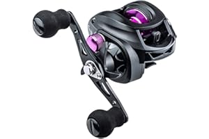 LACUSMALL Baitcasting Reel, Fishing Reel, Magnet Braking System, 17.6 LB Max Drag, 7.2:1 and 6.3:1 Gear Ratio