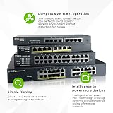 Zyxel GS1915-24EP 24-Port PoE Smart Managed Gigabit Switch NebulaFlex view 3