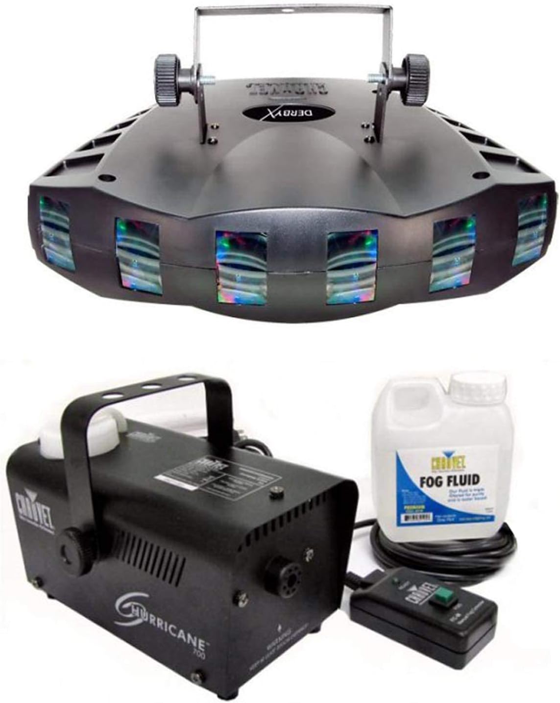 Best Chauvet Dj Derby X Dmx-512 Multi-Colored Led Rgb Strobe Dj Lighting Effect
