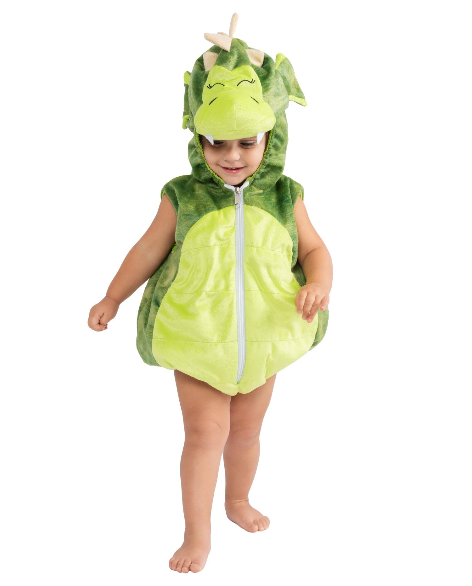 Dress Up America Dragon Costume for Infants - Baby Dragon Romper for Girls and Boys