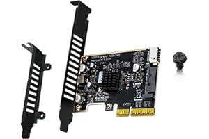 PCIe 4X to USB 3.2 Gen 2 Front Panel Adapter 20Gbps Expansion Card with 4 Layer Circuit Board for Type E Interfaced