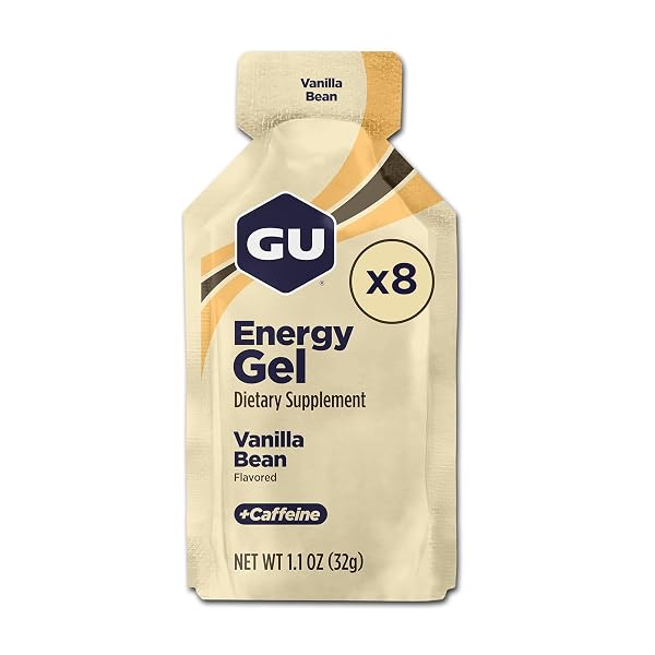 GU ENERGY ORIGINAL SPORTS NUTRITION ENERGY GEL, VEGAN...