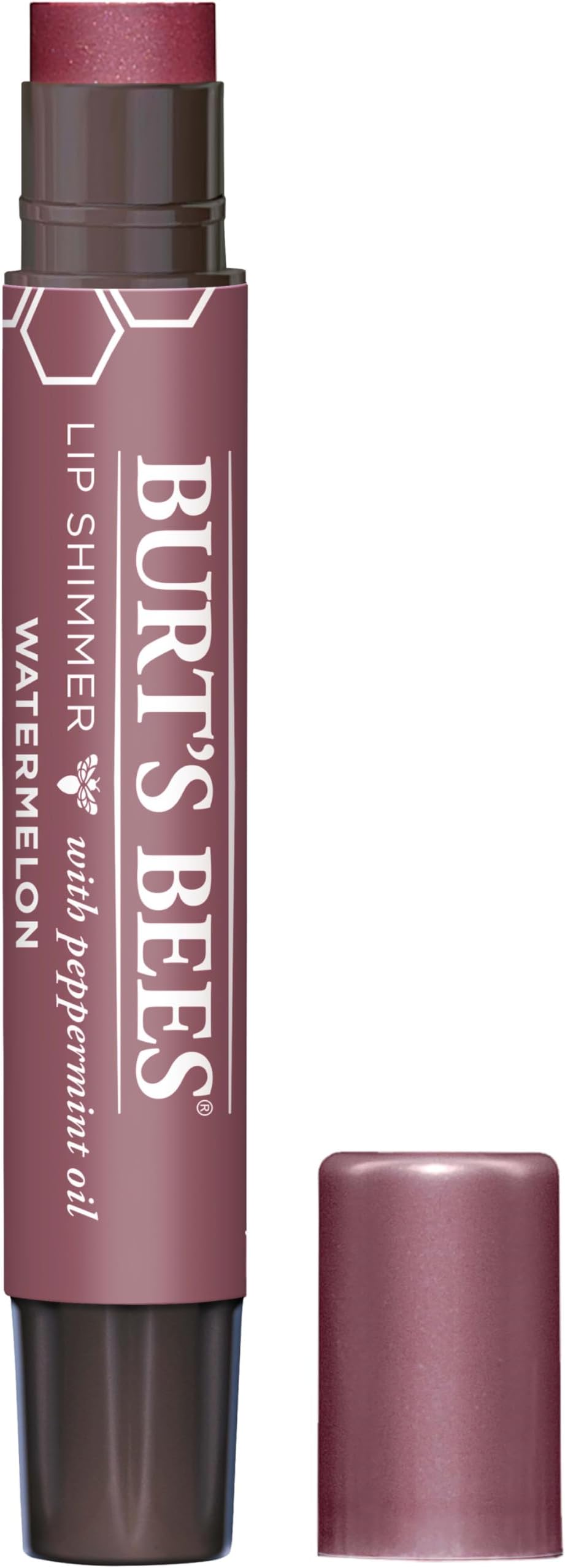 Burt's Bees Watermelon Lip Shimmer 100% Natural Lip Colour Moisturiser