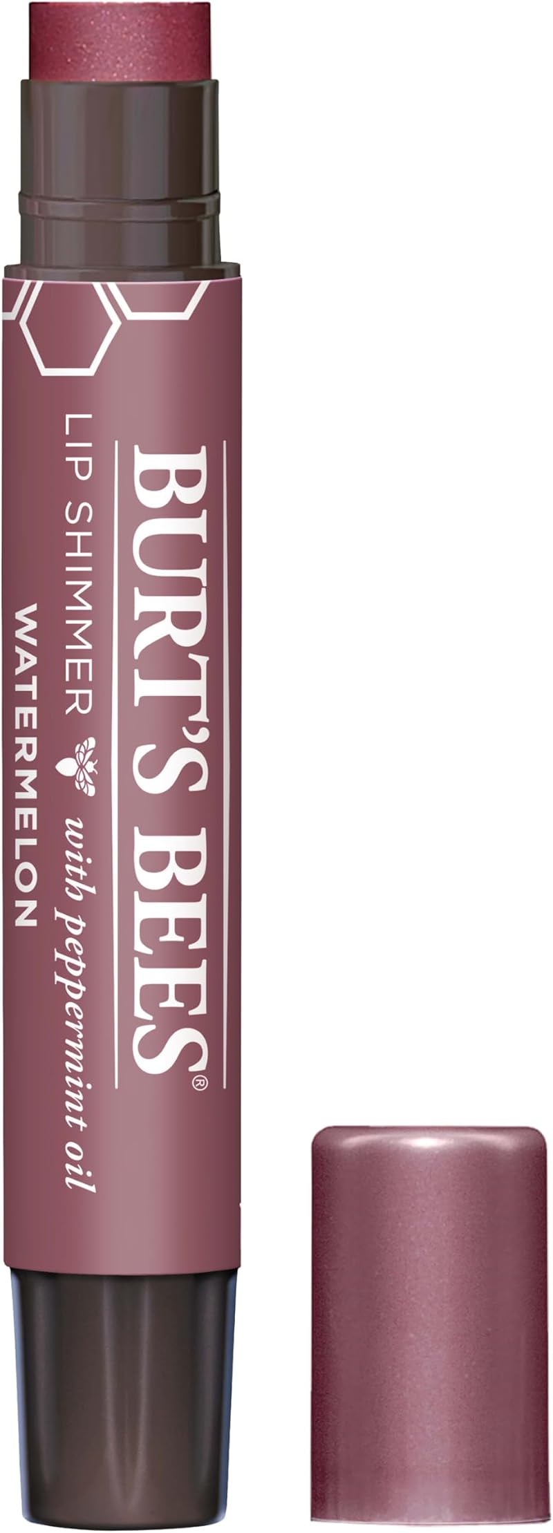 Burt's Bees Watermelon Lip Shimmer 100% Natural Lip Colour Moisturiser