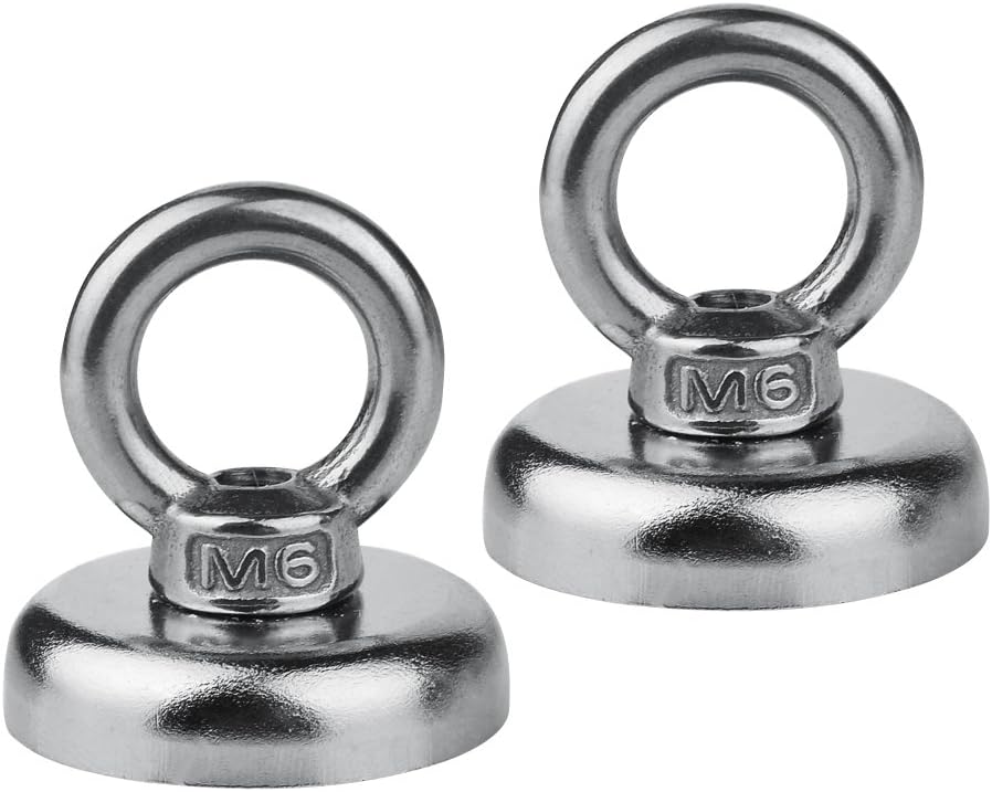 INHDBOX 2× Salvage 82 pounds Hook, Round Base