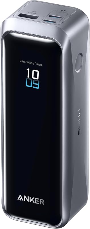Prime Power Bank 20100mAh Caricatore a 3 Porte Uscita Massima 220W