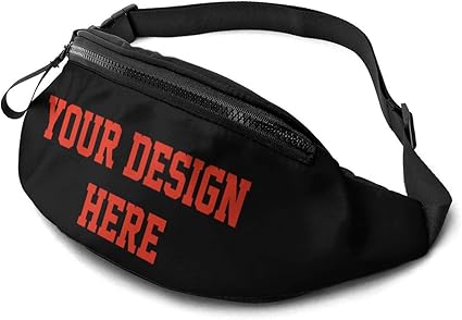 custom fanny packs amazon