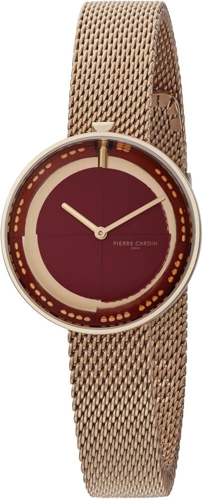 Pierre Cardin Women's Analogue Quartz Watch with Stainless Steel Strap CM0003