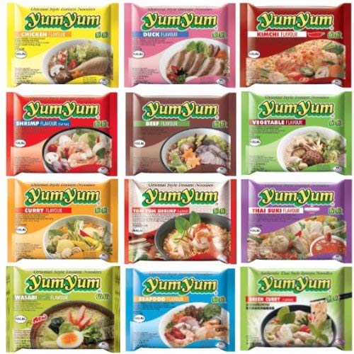 60-YumYum-Nudelsuppen-9-Sorten-Yum-Yum-FREIE-WAHL-60-Yum-Yum-verschiedene-Sorten