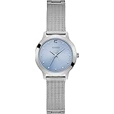 Guess Stainless Steel Mesh Bracelet Watch