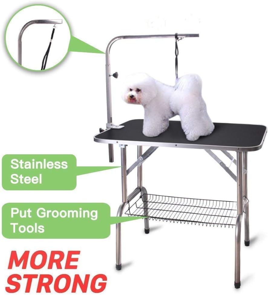 Best Dog Grooming Table With Belly Bar