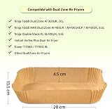 Mindful Memories Air Fryer Liners 120 pcs Non-Stick for Ninja Fryer view 4