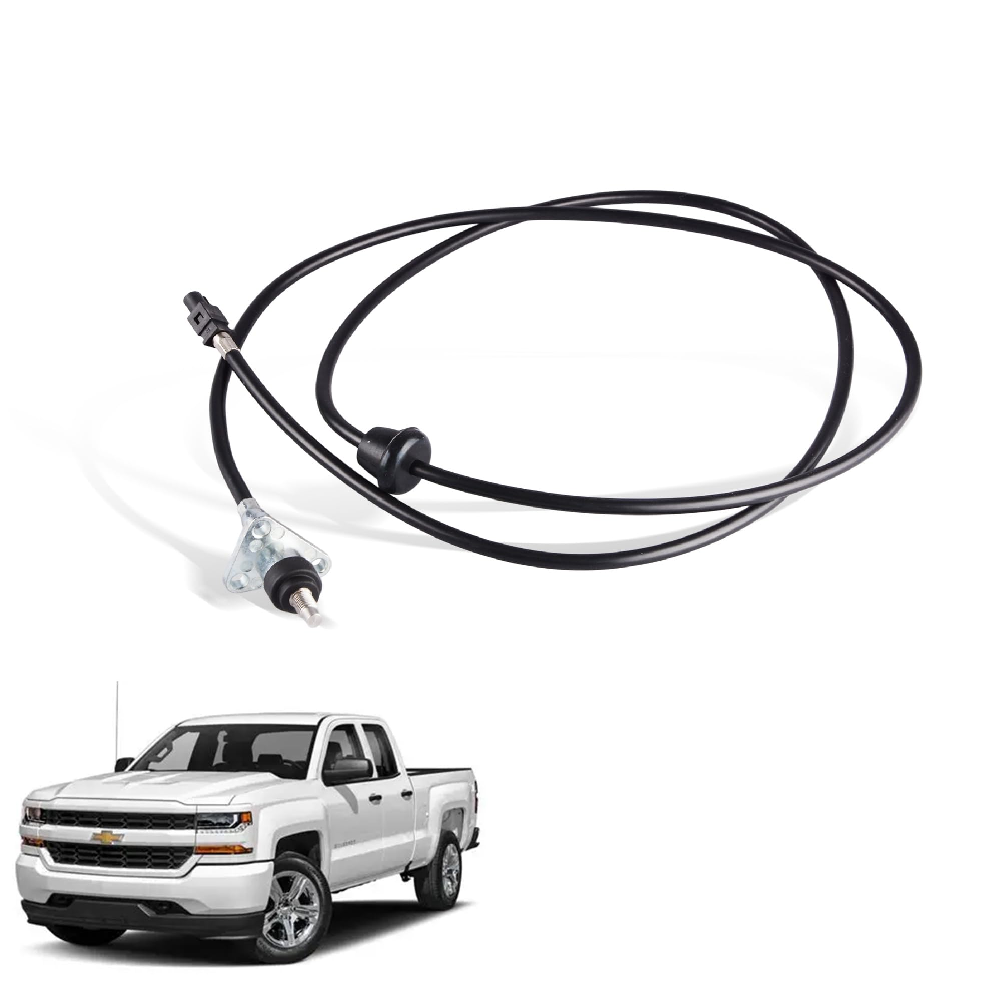 Photo 1 of GrteRokky 22936386 Radio Antenna Base Compatible for 2014-2019 Chevrolet Silverado 1500/2500/3500, 2019-2025 4500HD/5500HD/6500HD, 2014-2019 GMC Sierra 1500/2500/3500, 2019 Sierra 1500 Limited