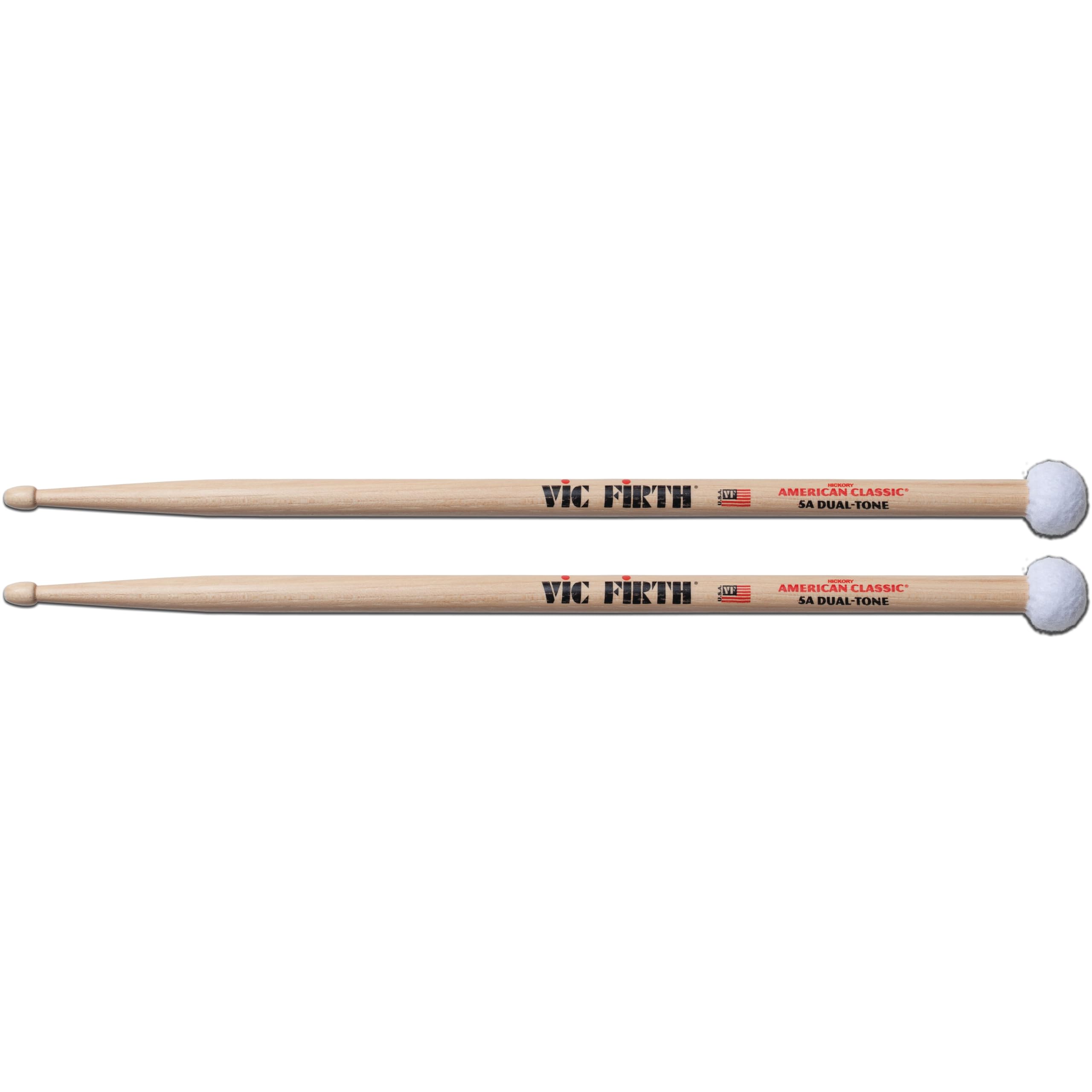 Vic FIrth - American Classic® Drumsticks 5ADT Dual Tone - American Hickory - Wood Tip — image 1