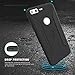 Poetic Karbon Shield Slim Fit TPU Bumper Case with Carbon Fiber Texture for Google Pixel Black