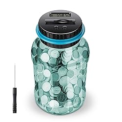 Coin Piggy Bank Saving Jar, Winnsty Digital Coin