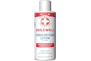 CARDINAL PET CARE DOGSWELL Remedy + Recovery 0.5% Hydrocortisone Lotion for Dogs, 4 oz. (Packaging May Vary)