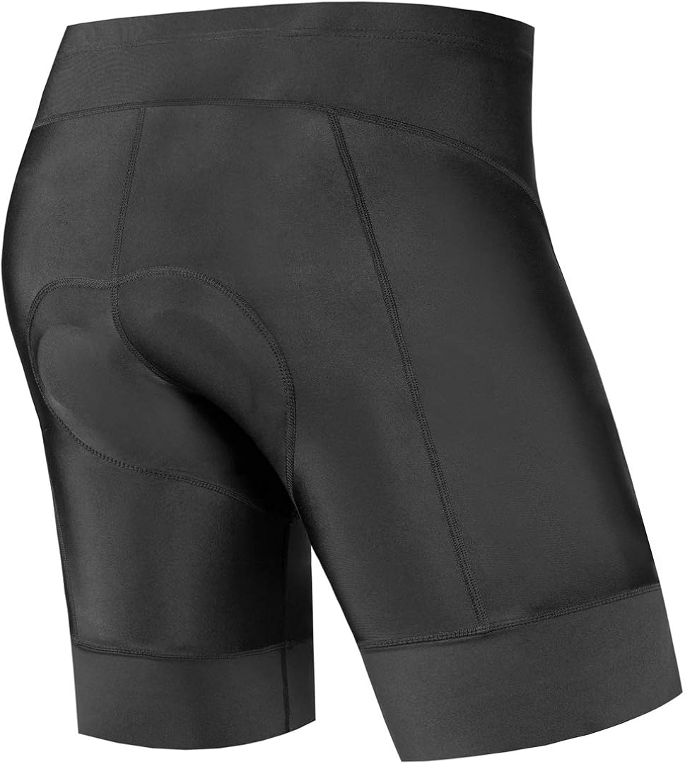 qualidyne Men's Bike Cycling Shorts, Bicycle Biking Riding Shorts, 3D Padded Half Pant -Quick Dry & Comfy: Clothing