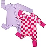 Bow Dream Baby Girl Romper Jumpsuit Bamboo Rayon Baby Clothes Boys & 2 Way Zipper Outfit Baby Clothes for Girls