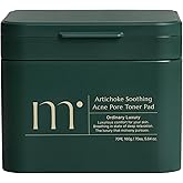 molvany Artichoke Soothing Affect Pore Toner Pad/ASAP Soothe&Calm Skin, Improve Skin Balance Recommended for Sensitive Skin, 70 Pads (160 g / 5.64 oz.)