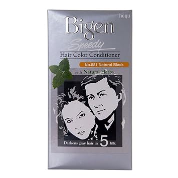 Buy Bigen Speedy Hair Color Conditioner Natural Black 881 80g