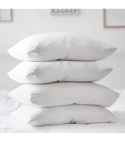 Biloban 2 Pack Waterproof Pillow Protectors Queen Size - Bed Bug Proof, Noiseless, Breathable Pillow Covers