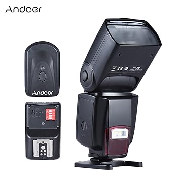 Andoer ad-560ii Flash Speedlite para cámaras réflex digitales ...