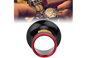 FILFEEL Eye Loupe 20x Watchmakers Inspection Jewelers Loupe Magnifier, Metal & Sapphire