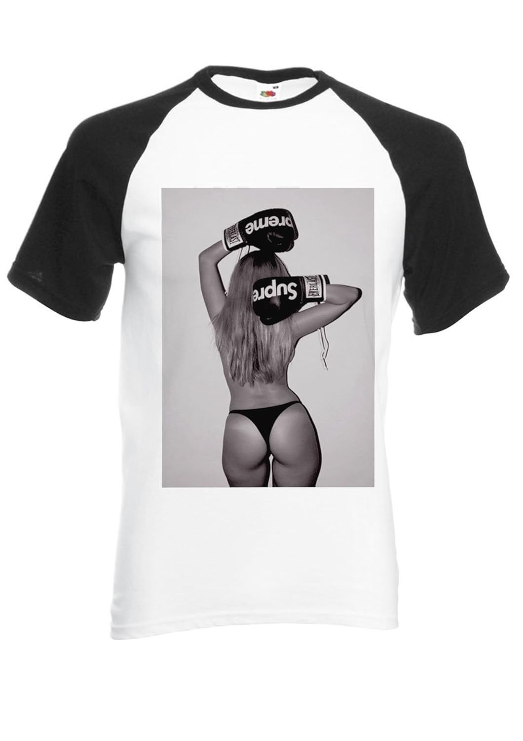 Sexy Boxer Girl Tumblr Blogger Black/White Men Women Unisex Shirt Sleeve Baseball T Shirt Sexy Boxer Girl Tumblr Blogger Black/White Men Women Unisex Shirt Sleeve Baseball T Shirt