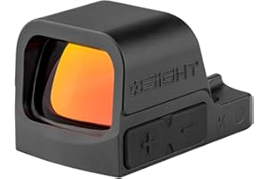 OSIGHT K Micro Red Dot Sight, 6 MOA Open Reflex Sight with RMSc/K Footprint, Parallax-Free Durable Optic for Subcompact Setups
