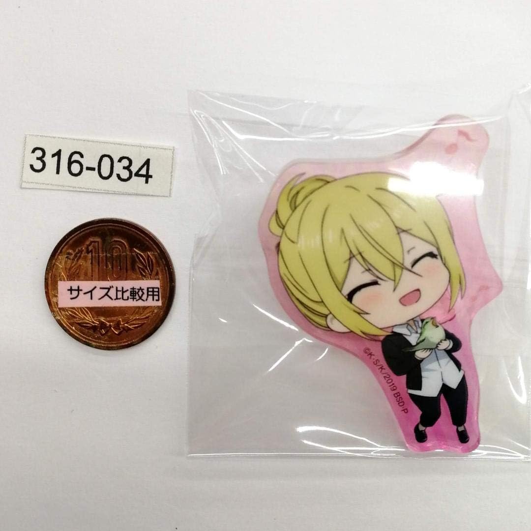 Amazon 樋口一葉 文豪ストレイドッグス クリアクリップバッジ 春ノ鳥 アニメ 萌えグッズ 通販