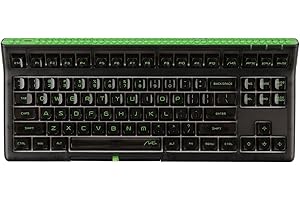 EPOMAKER Brick 87 Tri-Mode TKL Mechanical Keyboard with Stackable Block Bar, Thumb-Scroll Knobs, Hot Swappable Gaming Keyboar