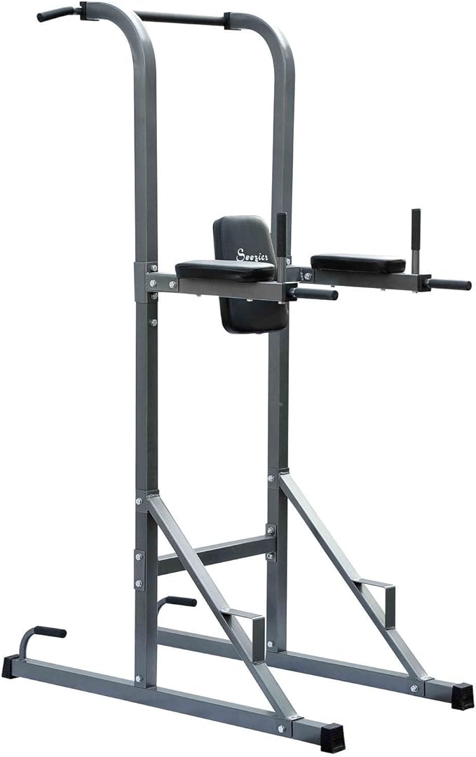 Soozier Fitness Power Tower w/Dip Station & Pull Up Bar Amazon.co.uk Sports & Outdoors