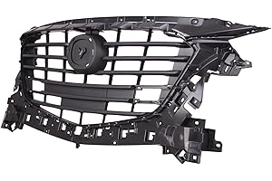 TORCIA TYG (CAPA QUALITY) Front Grille Compatible with 2017-2018 Mazda 3 Sport Touring Sedan/Hatchback (Mexico Built), PP OEM Replacement Bumper Grill for MA1200216 BANE50712D