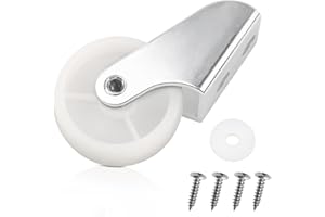 LEWEREST 05004 Awning Door Roller/Disc, Universal RV Door Awning Roller Wheel Protector for RV/Trailer Camper Sun & Shade Awning Door Guard Roller, White 1PCS