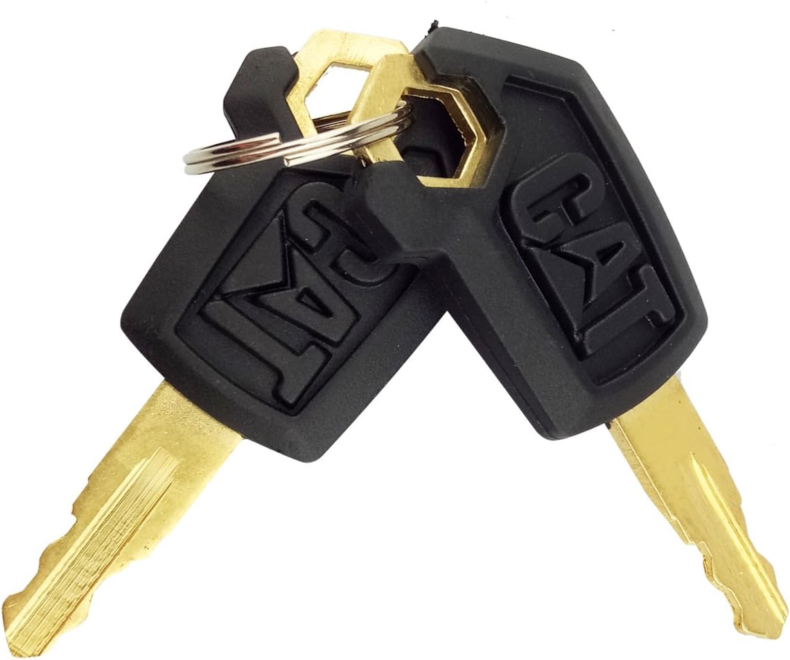 Aree Cat Keys for Caterpillar Heavy Equipment 2 Packs: Garden & Outdoor