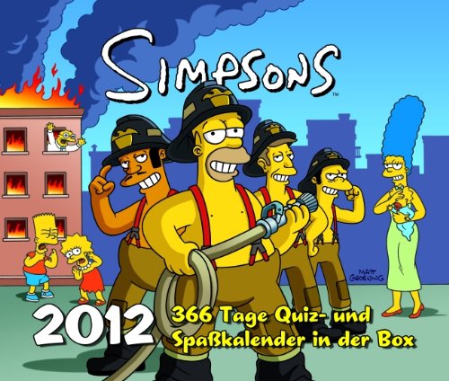 Simpsons Abreisskalender Simpsons 366 Tage Quiz Und Spasskalender