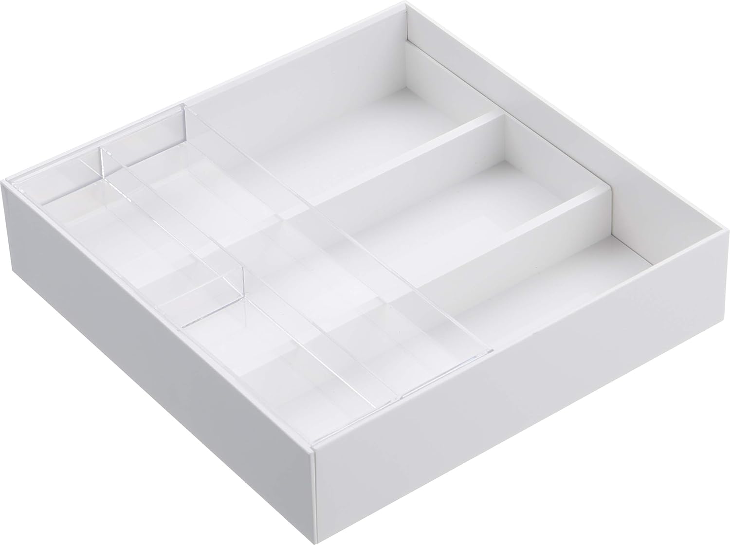 Amazon Com Yamazaki Home Tower Expandable Drawer Organizer Wh