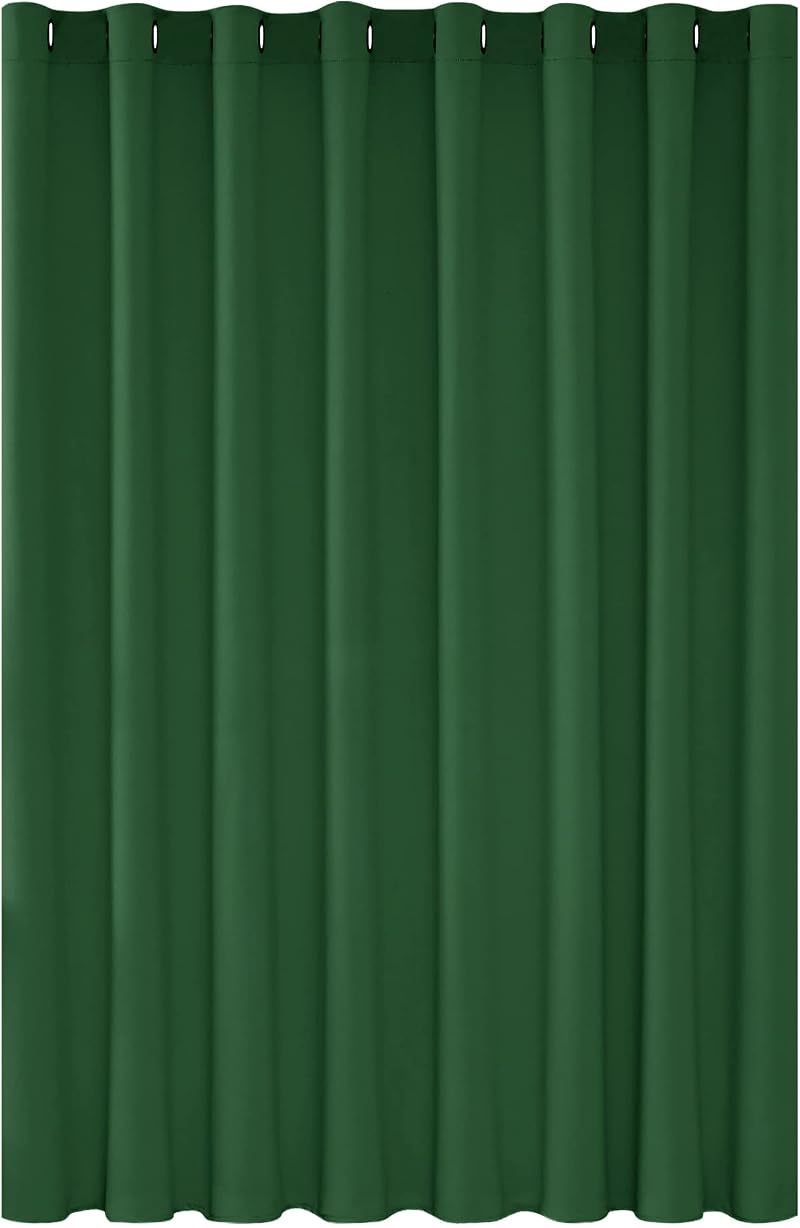 Deconovo Eyelet Blackout Thermal Curtain Dark Forest 100 x 84 in
