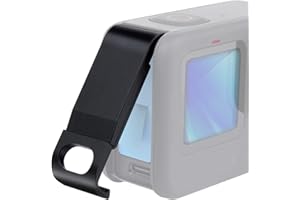 GEPULY Aluminum Replacement Side Door for GoPro Hero 12/11/10/9 Black, Removable USB Pass Through Door Battery Cover Type-C Charging Port Clip Repair Parts Accessories