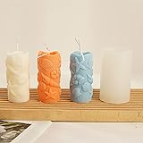 Shell Cylinder Mold Seafood Candle Mold Silicone