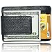 AIKELIDA® Genuine Leather Slim Wallet - Money Clip Wallet & Credit Card Holder