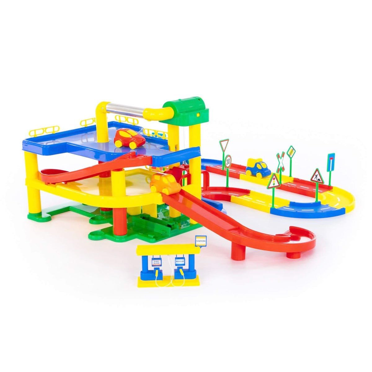 Wader Garage No.1 with Cars and Street