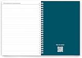 Lifestyle Planners Better Health Journal Teal A5 104 undated pages view 4