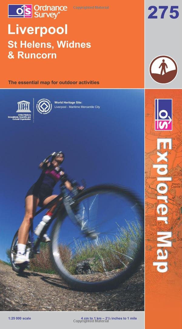 Exp 275 Liverpool St Helens Widnes Ro Explorer Maps Ordnance Survey Amazon Com Books
