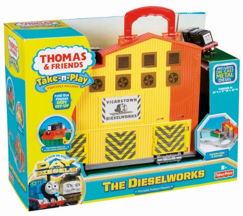 thomas and friends diesel works playset