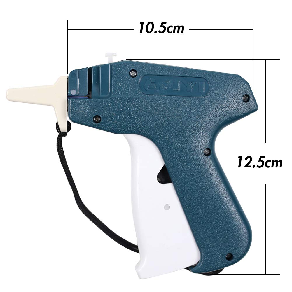 Koogel Etikettierpistole, Heftpistole Etiketten pistole mit 5 Ersatznadeln und 3000 Heftfäden für Kleidung Preisschilder Etiketten Preis Marke Tags Schild