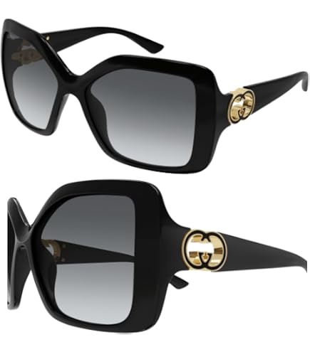 Amazon.com: Gucci - GG0077SK-003 Sunglass ACETATE : Clothing